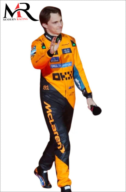 Oscar Piastri Mcleran F1 Suit 2025