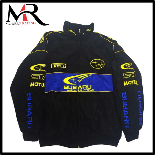 F1 VINTAGE RACING JACKET SUBARU BLACK