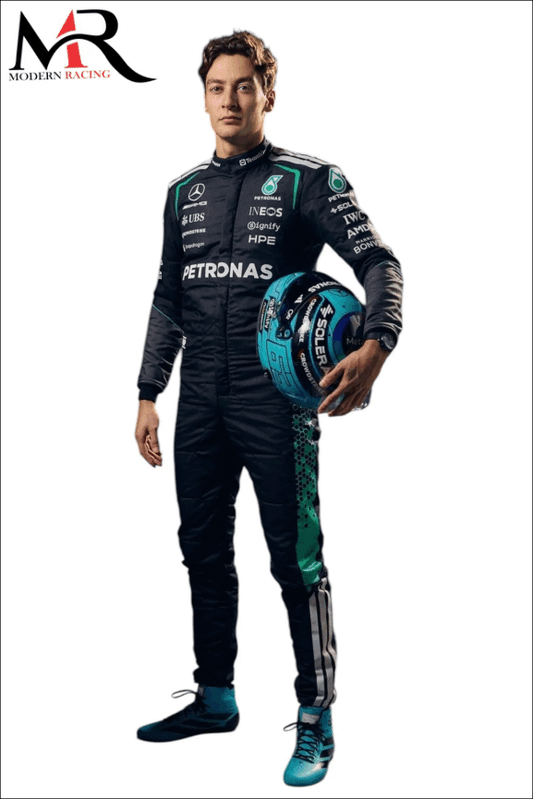 2026 George Russell Mercedes Replica F1 Team Race Suit