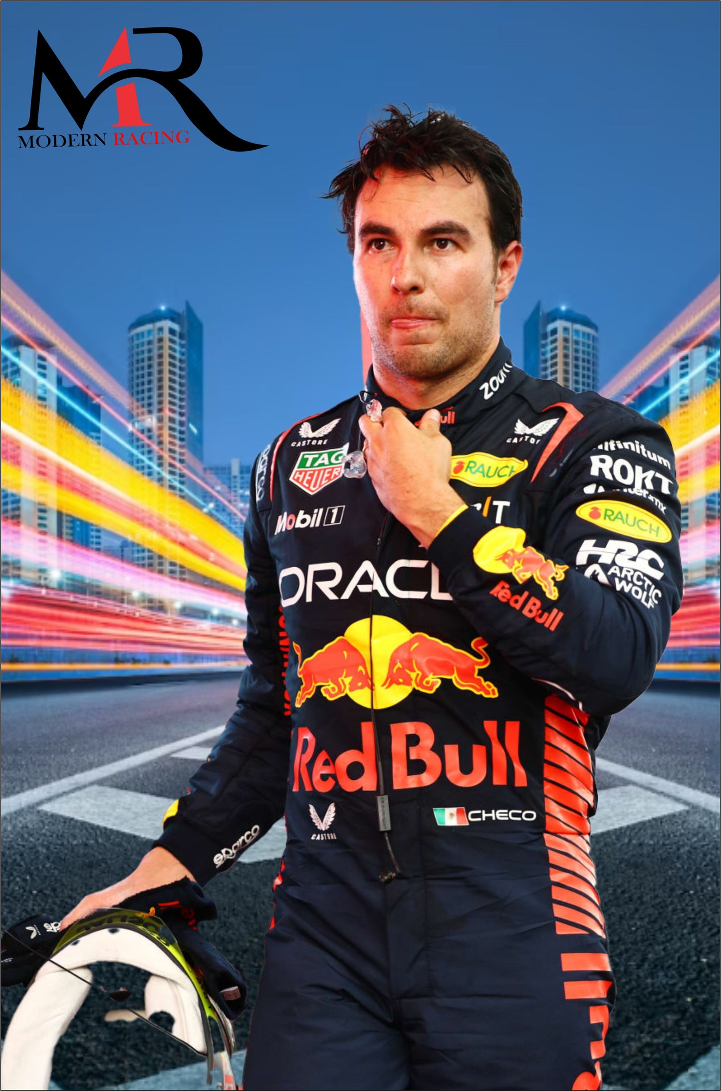 2023 Sergio Perez Redbull F1 Race Suit