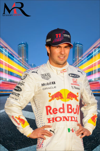 F1 Redbull Sergio Perez 2021 Race Suit