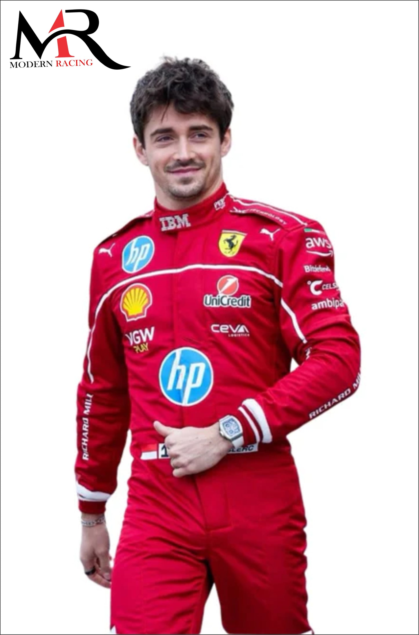CHARLES LECLERC F1 SUIT 2025