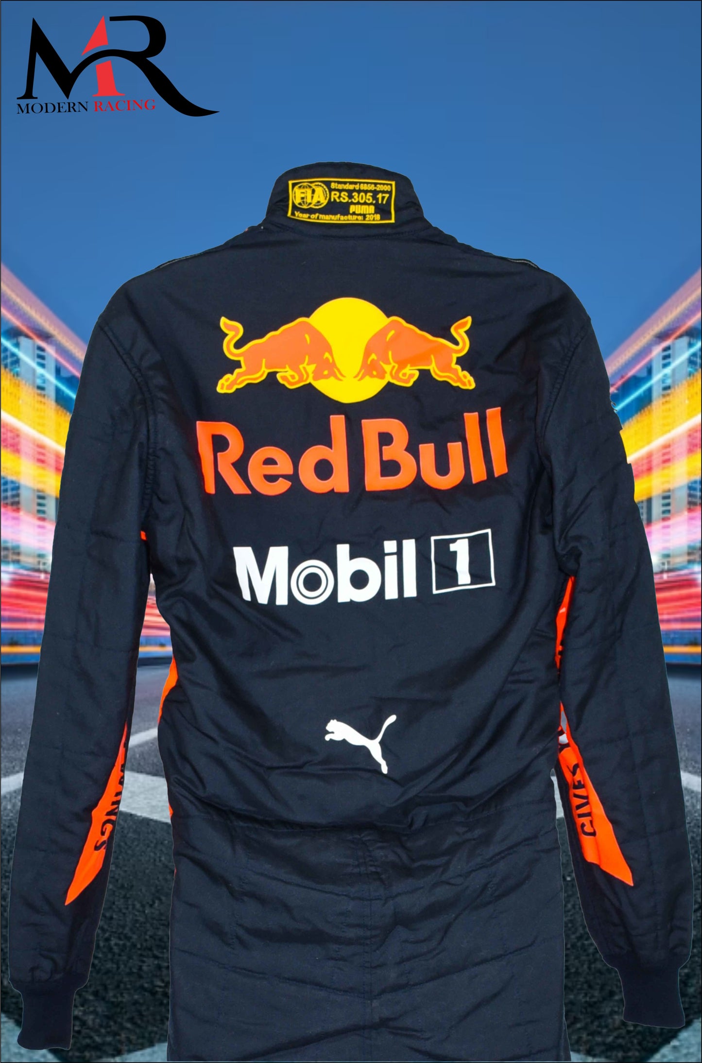 F1 Max Verstappen 2018 RedBull Race Suit