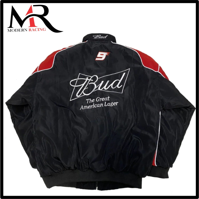 F1 BUD NASCAR VINTAGE RACING JACKET