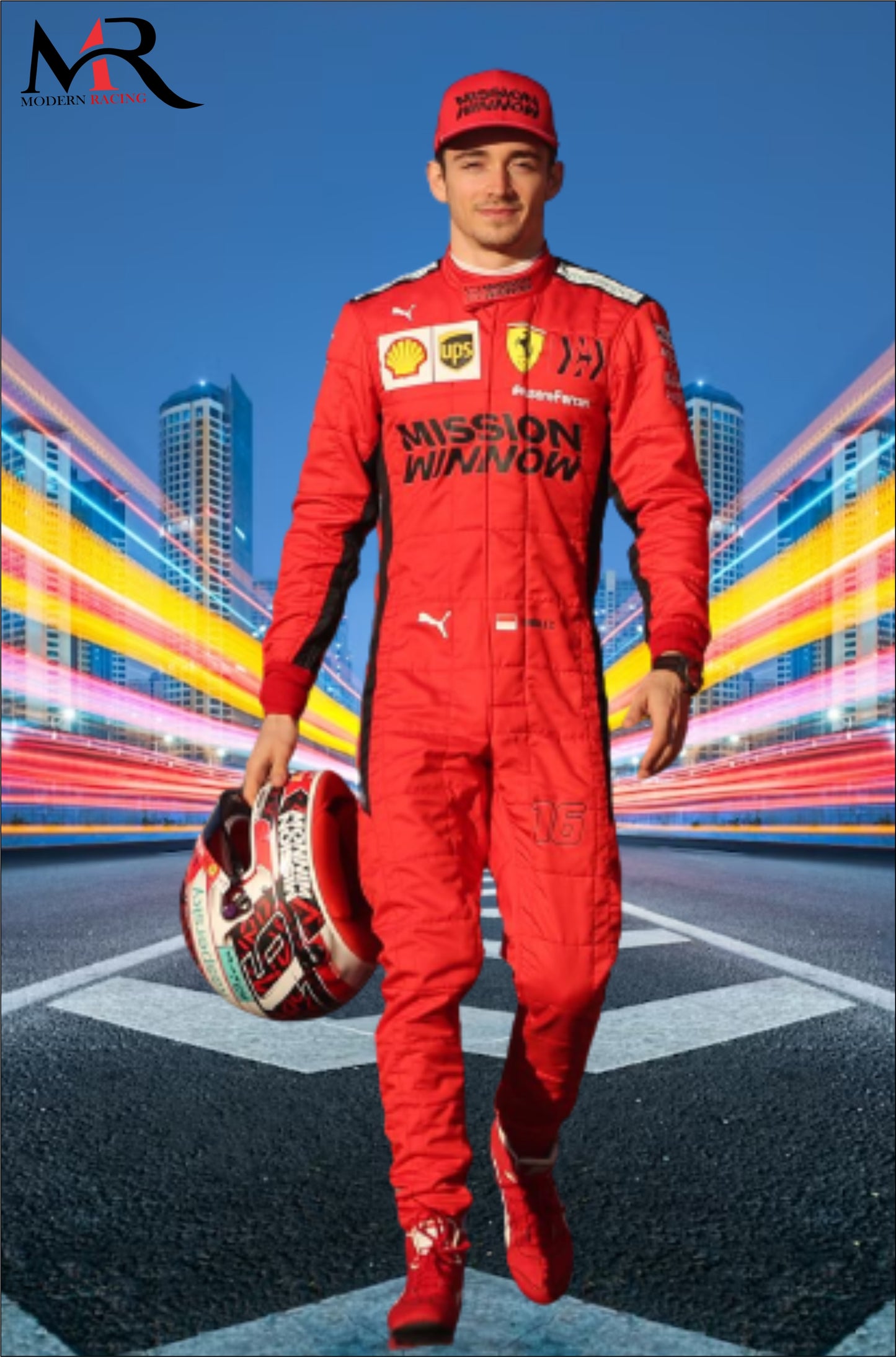 F1 Charles Leclerc 2020 Ferrari Race Suit