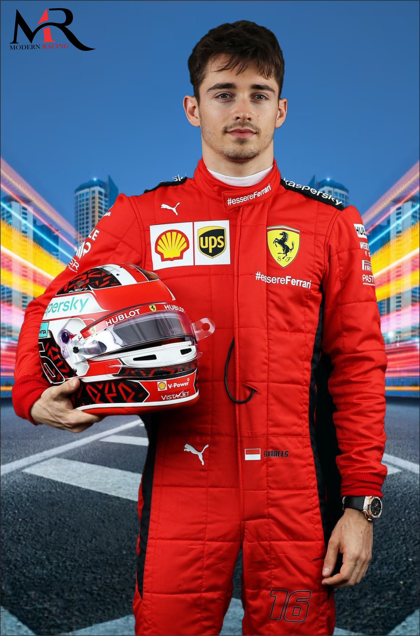 F1 Charles Leclerc 2020 Ferrari Race Suit