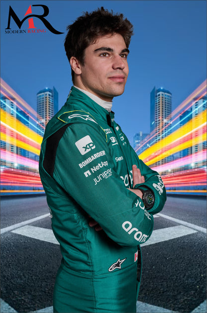 2023 Lance Stroll F1 Suit Aston Martin