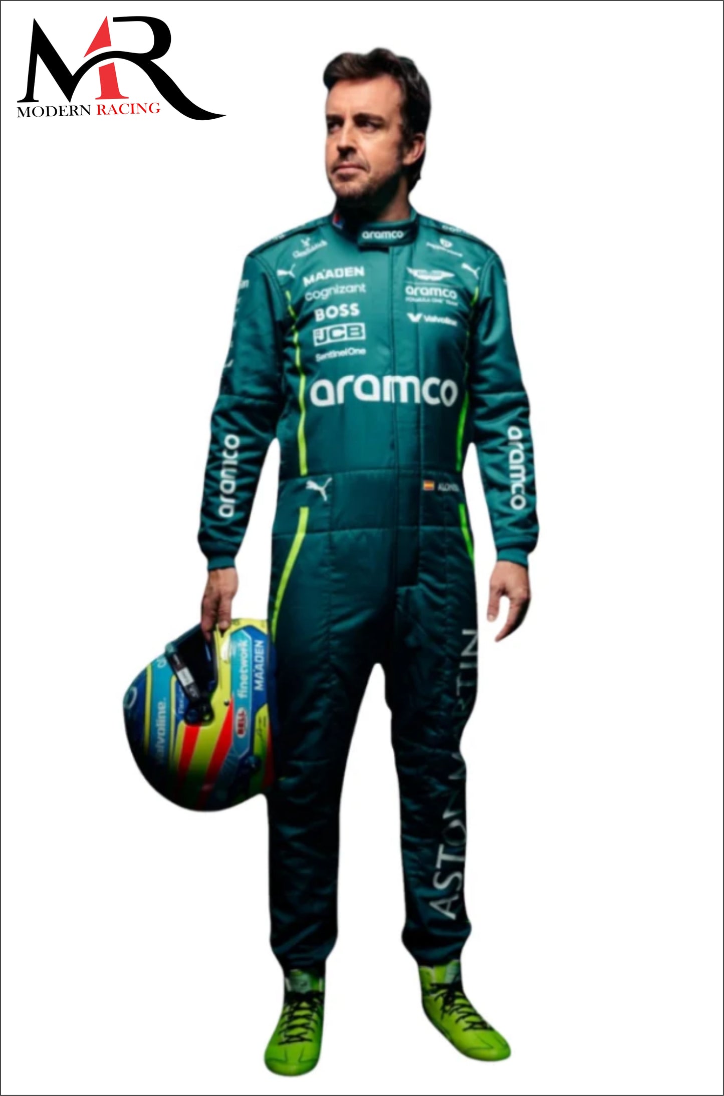 Fernando Alonso Aston Martin F1 Suit 2025