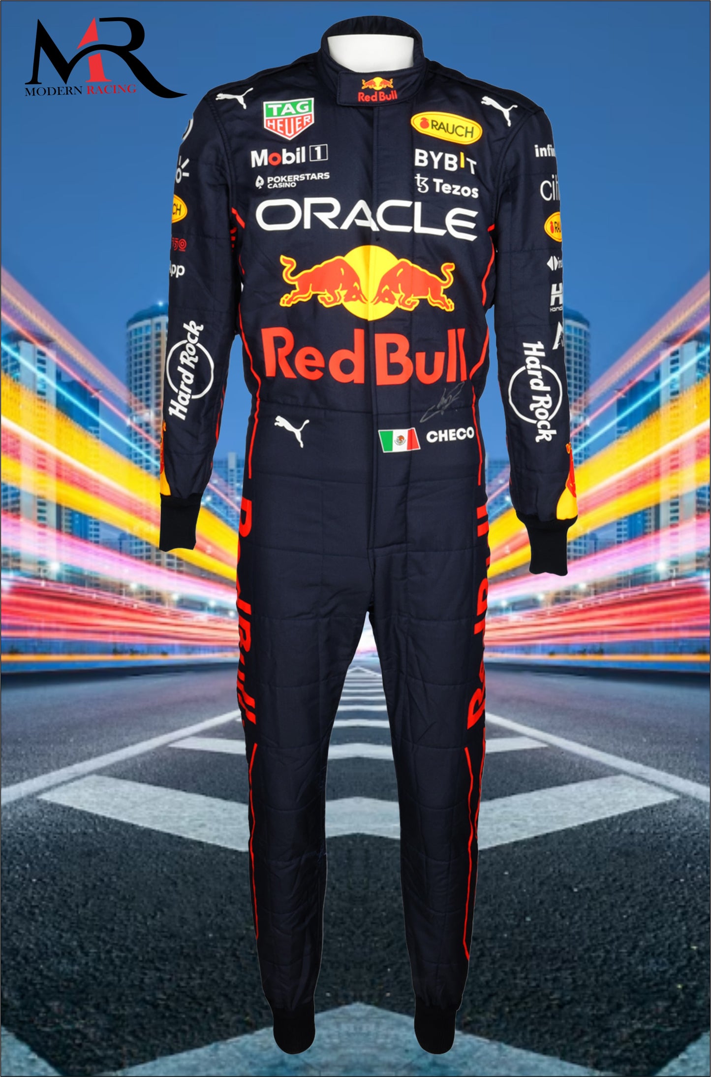 F1 Redbull Sergio Perez 2022 Race Suit