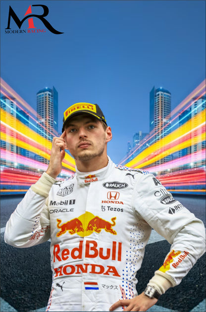 F1 Max Verstappen 2021 RedBull Race Suit