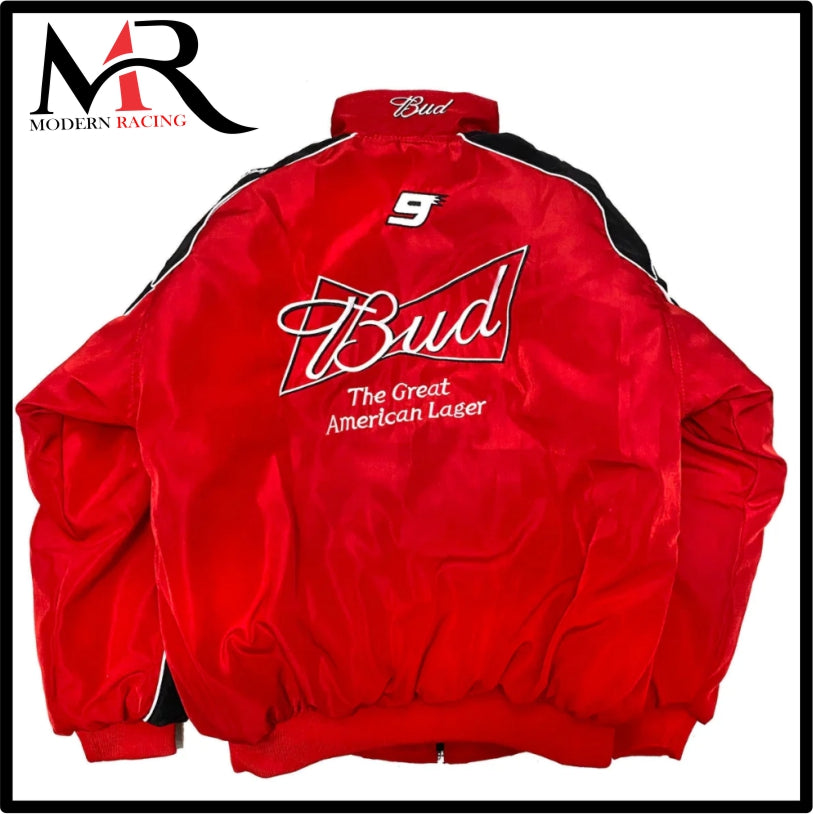 F1 BUD NASCAR VINTAGE RACING JACKET