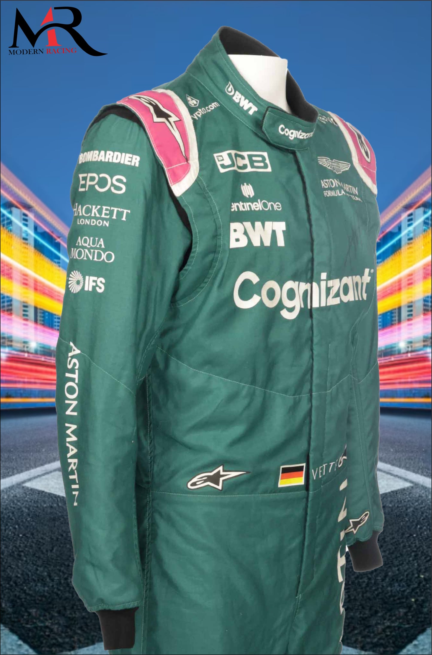 Sebastian Vettel 2021 F1 Race Suit