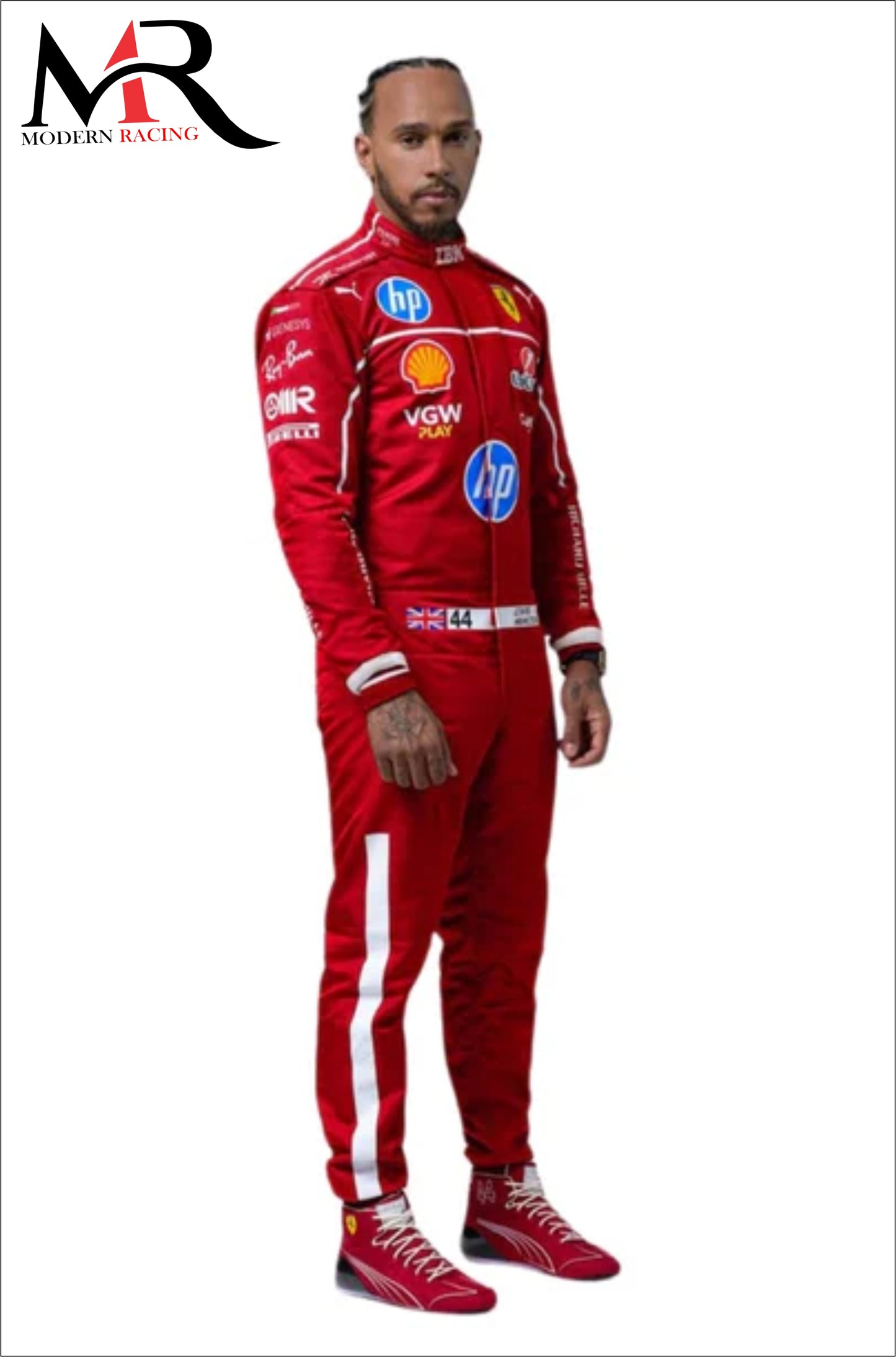 Lewis Hamilton F1 FERRARI SUIT 2025