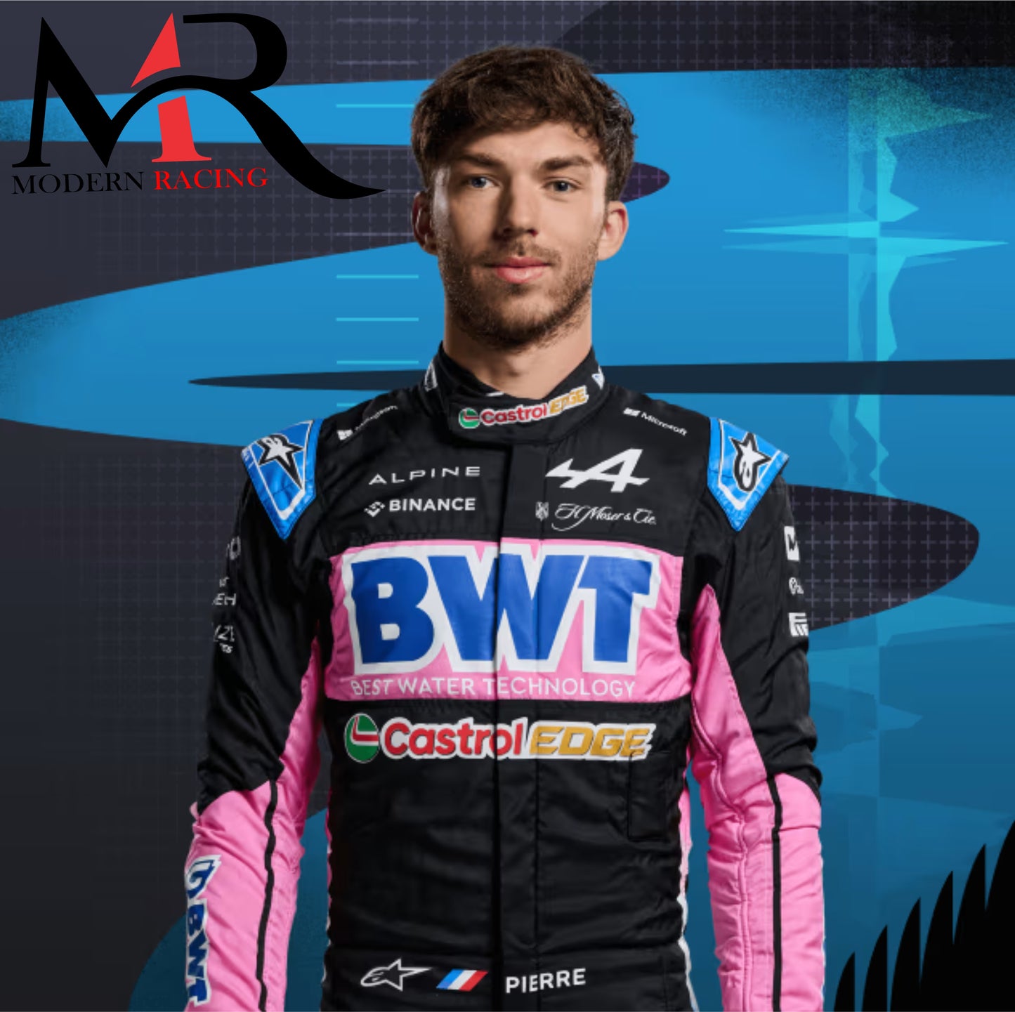 2024 Pierre Gasly BWT F1 Race Suit Team Alpine