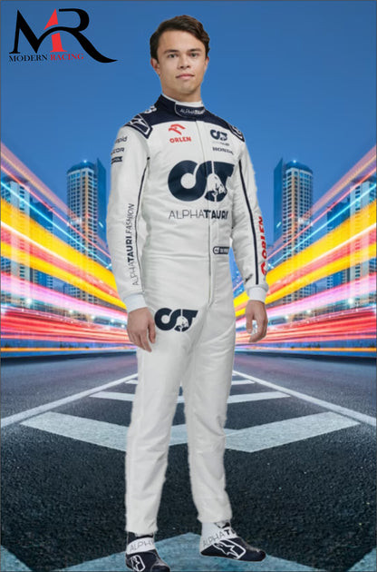 F1  Nyck De Vries AlphaTauri 2023 Model Suit