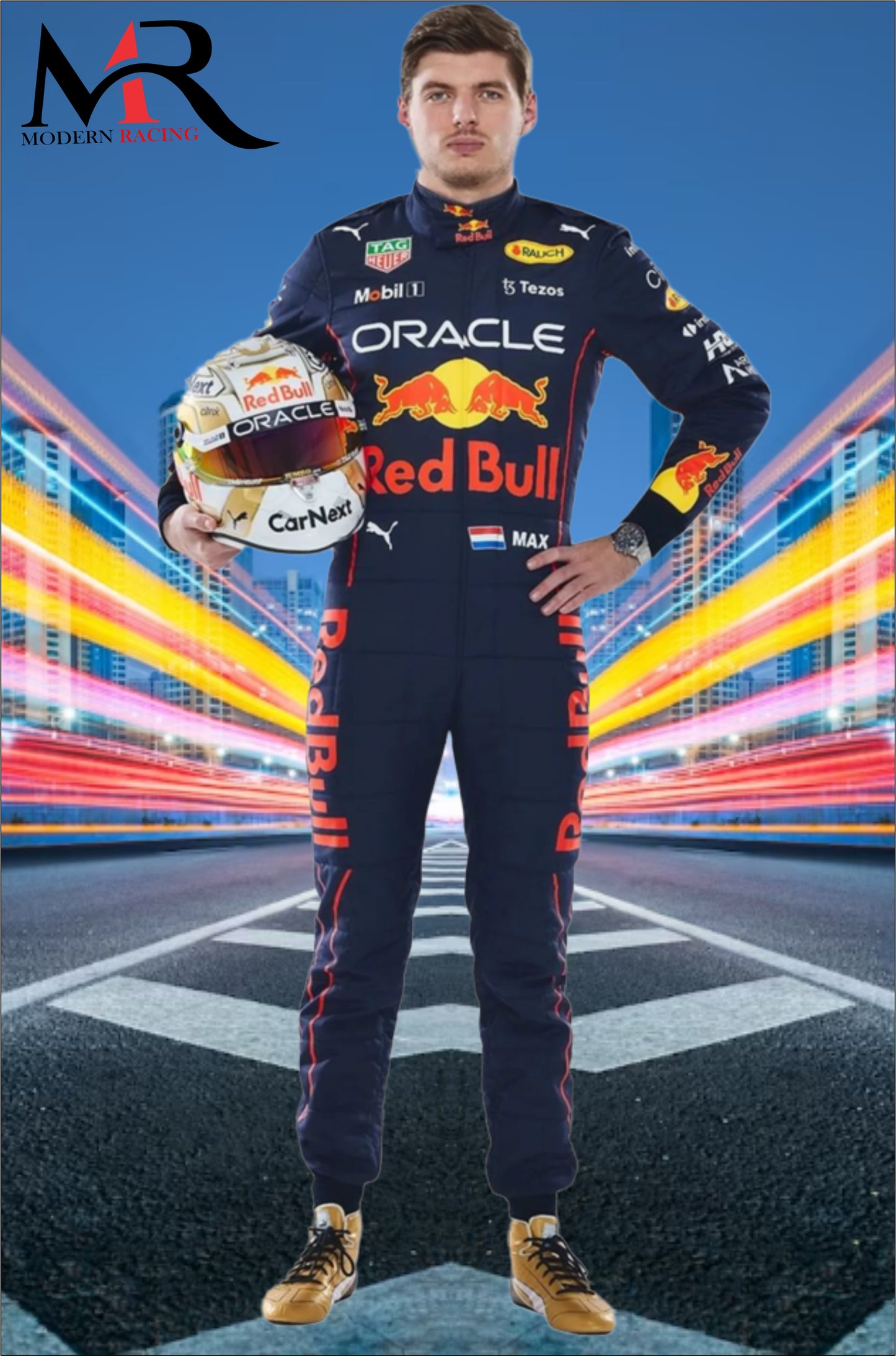 F1 Max Verstappen Redbull 2022 Race Suit