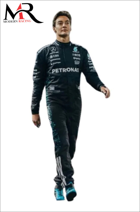 George Russell Mercedes F1 Suit 2025