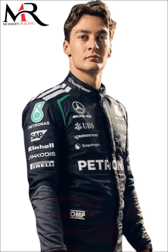 2026 George Russell Mercedes Replica F1 Team Race Suit