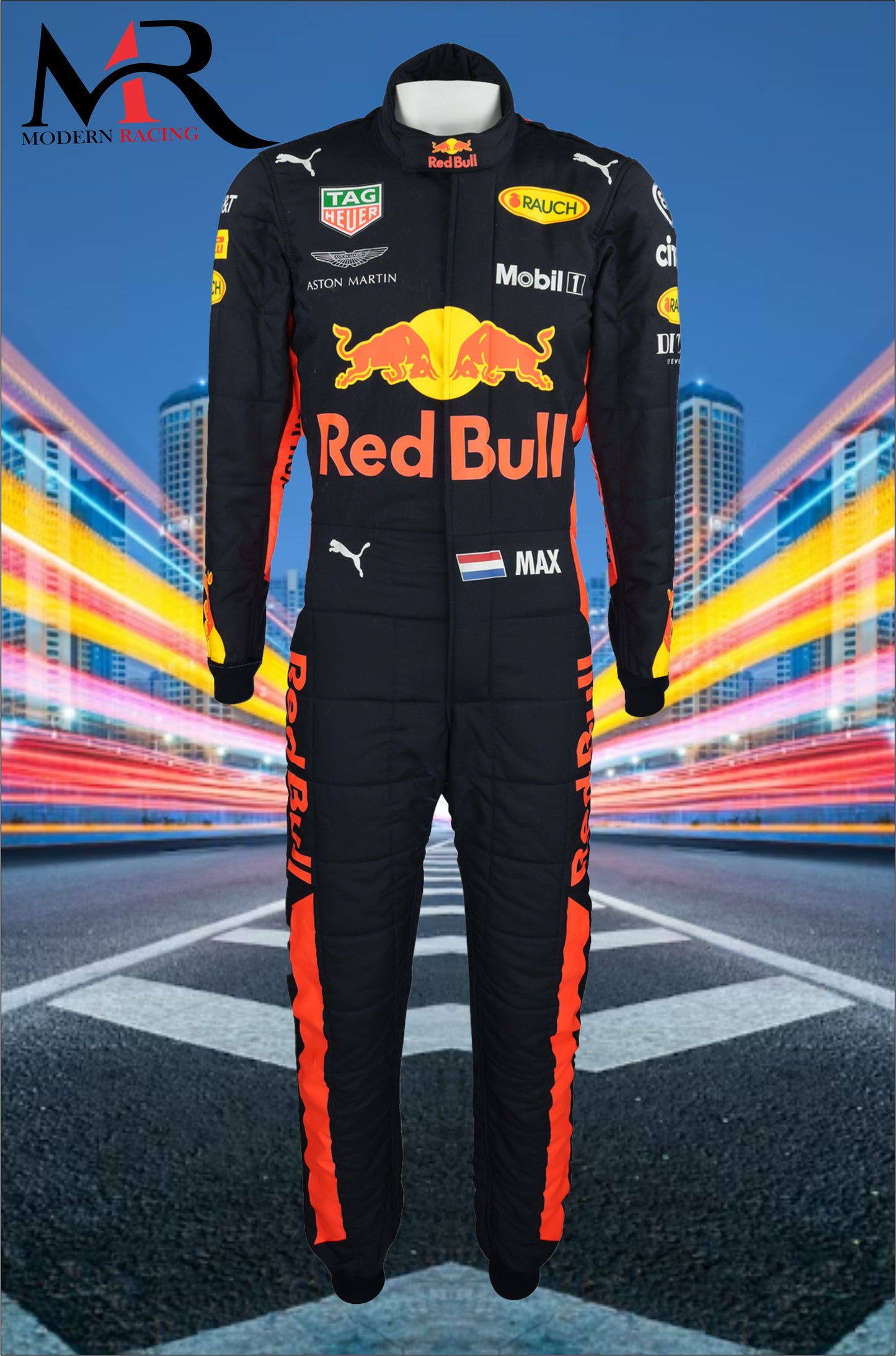 F1 Max Verstappen 2018 RedBull Race Suit