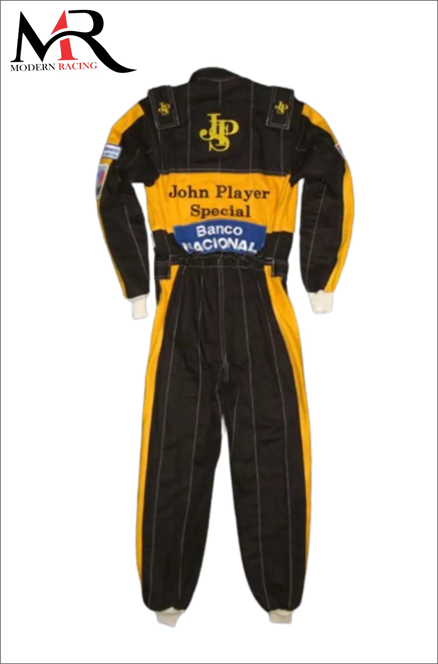 F1 Ayrton Senna Embroidery Suit 1985 Model