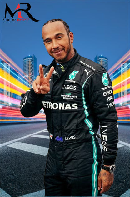 F1 Lewis Hamilton Mercedes AMG 2021 Race Suit