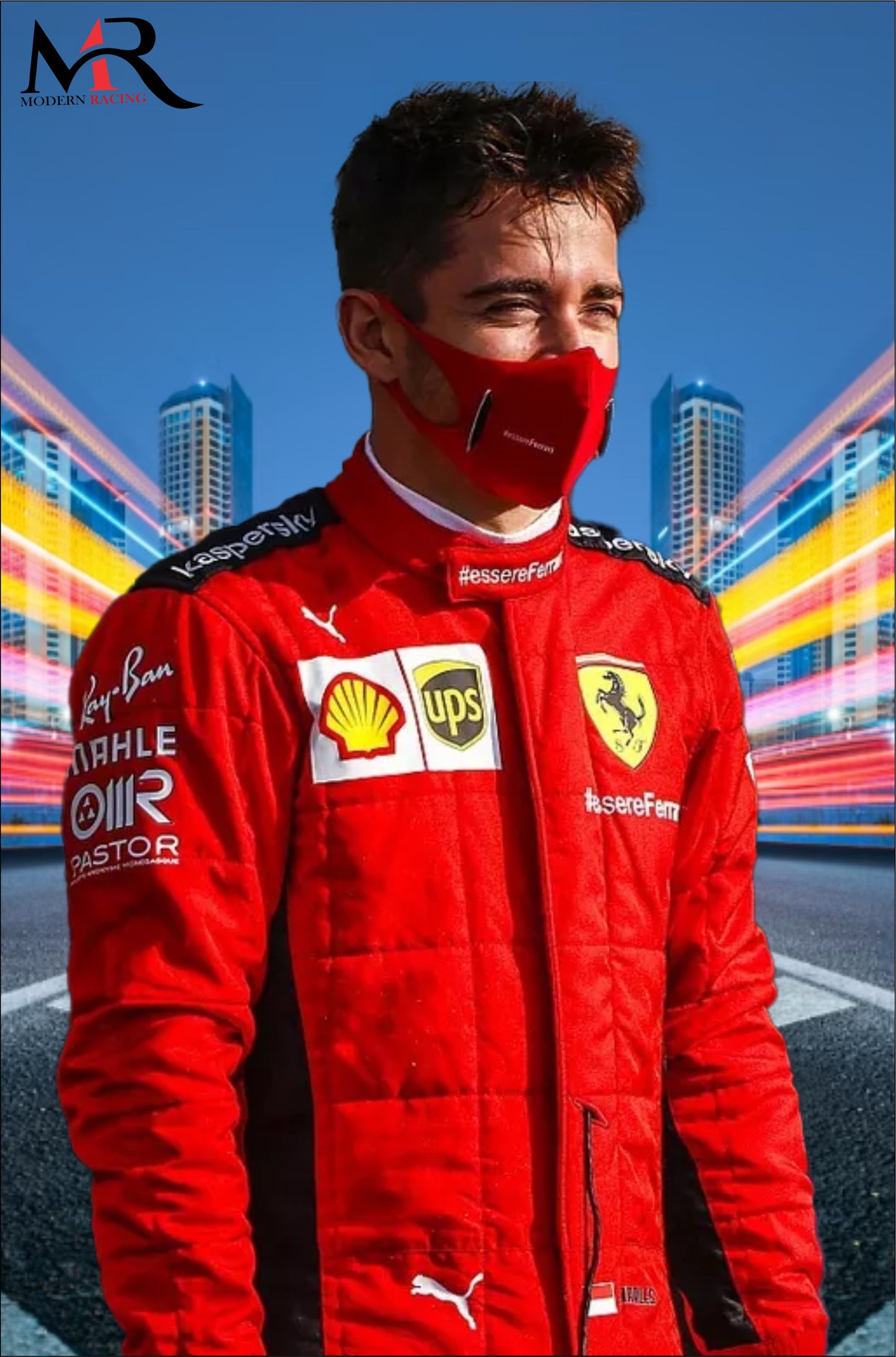 F1 Charles Leclerc 2020 Ferrari Race Suit