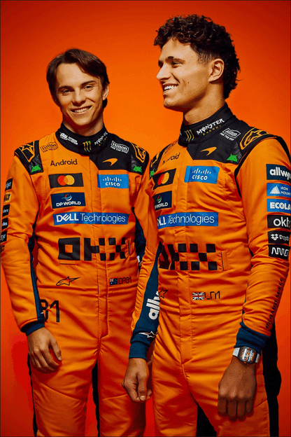 New 2026 Oscar Piastri McLeran F1 Suit