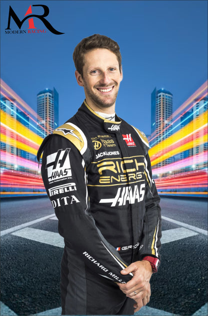 Romain Grosjean 2019 F1 Race Suit HAAS TEAM