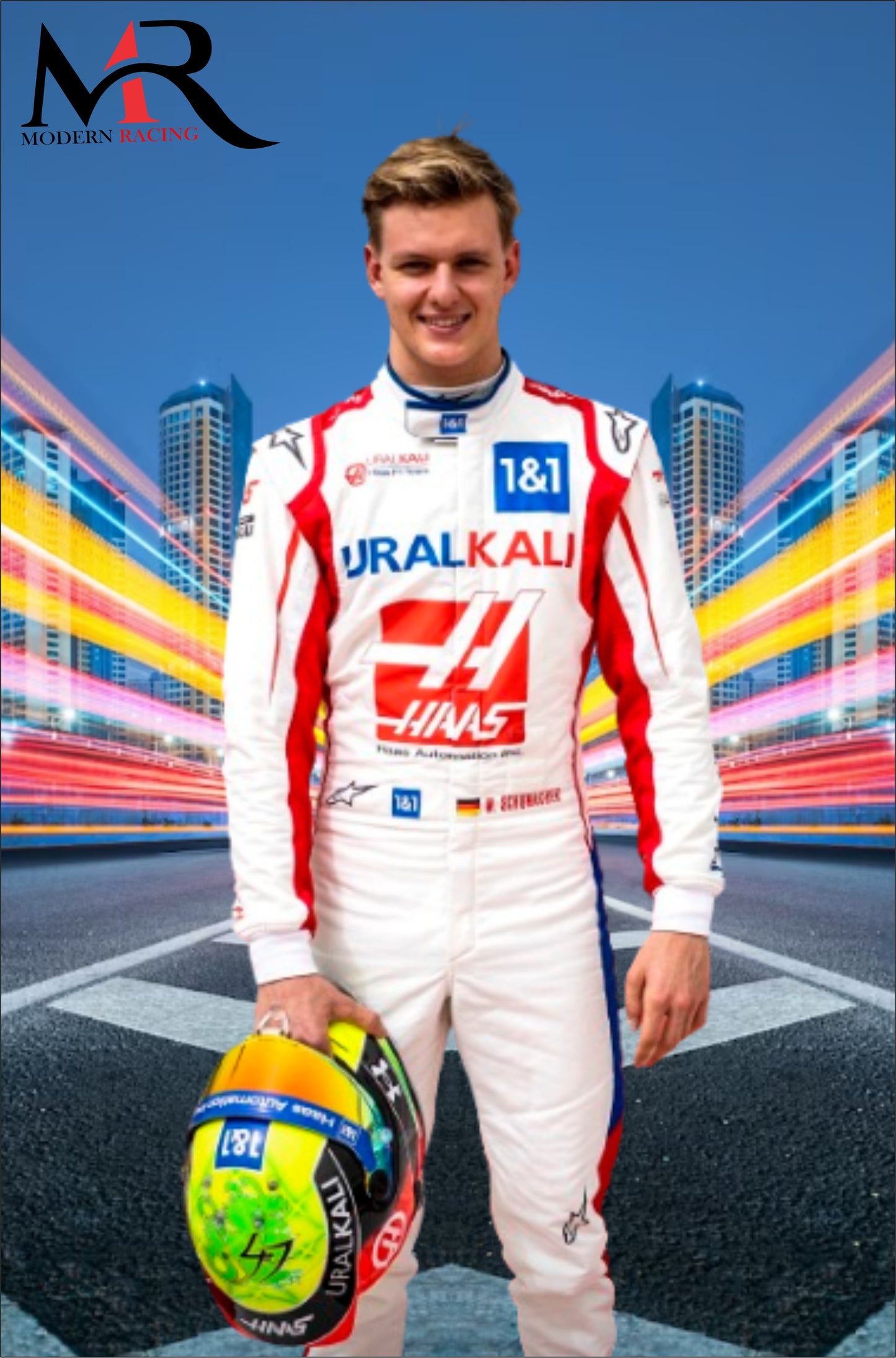 Mick Schumacher 2021 F1 Race Suit HAAS Team