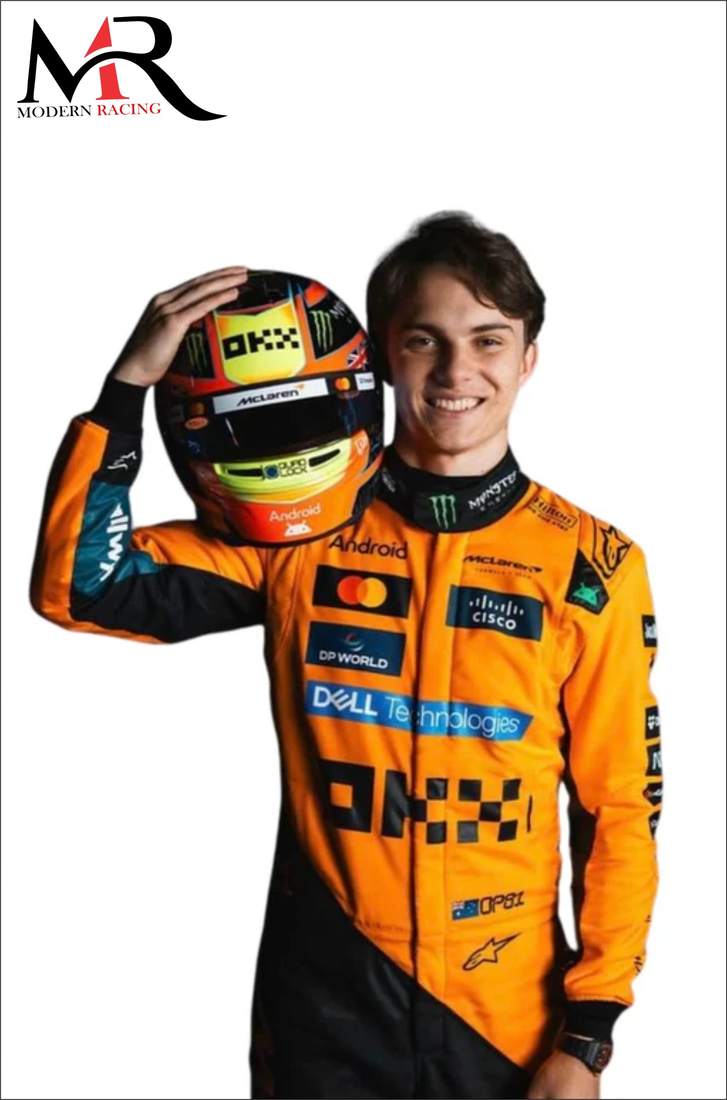 Oscar Piastri Mcleran F1 Suit 2025