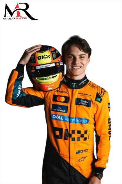 Oscar Piastri Mcleran F1 Suit 2025