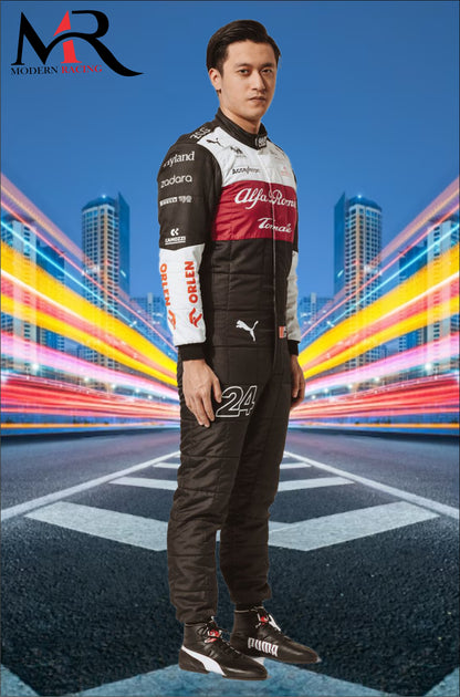 Zhou Guanyu Alfa Romeo 2022 F1 Race Suit