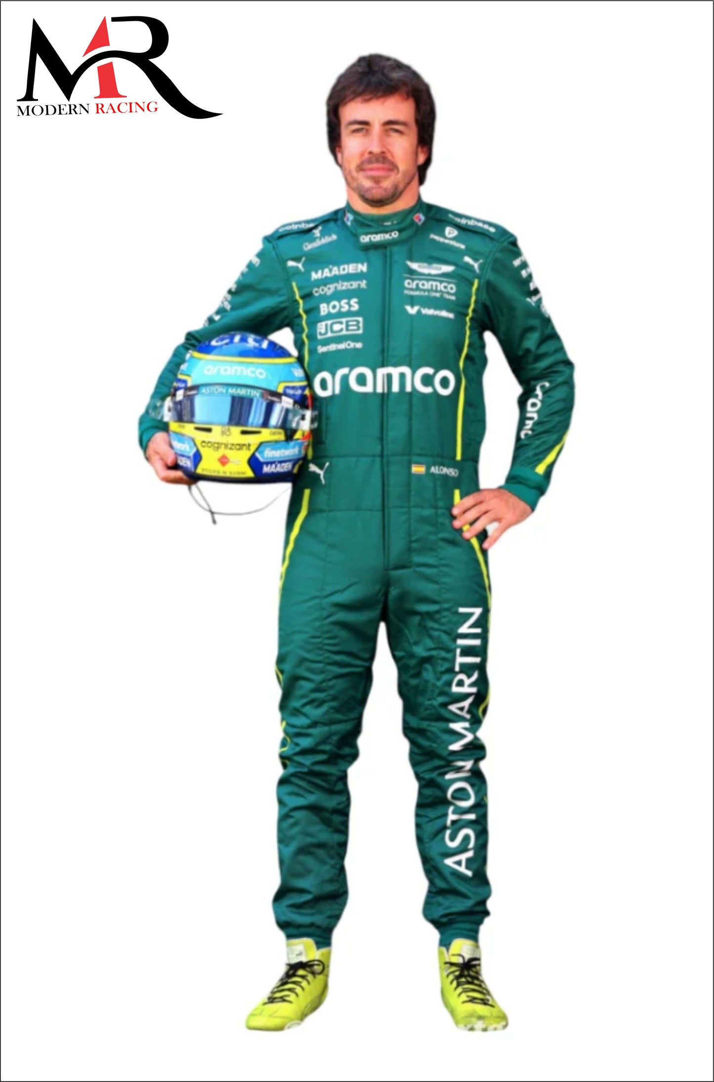 Fernando Alonso Aston Martin F1 Suit 2025