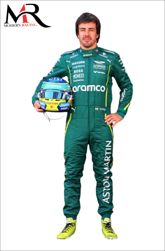 Fernando Alonso Aston Martin F1 Suit 2025