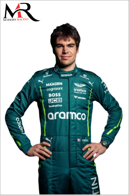 Lance Stroll Aston Martin F1 Suit 2025