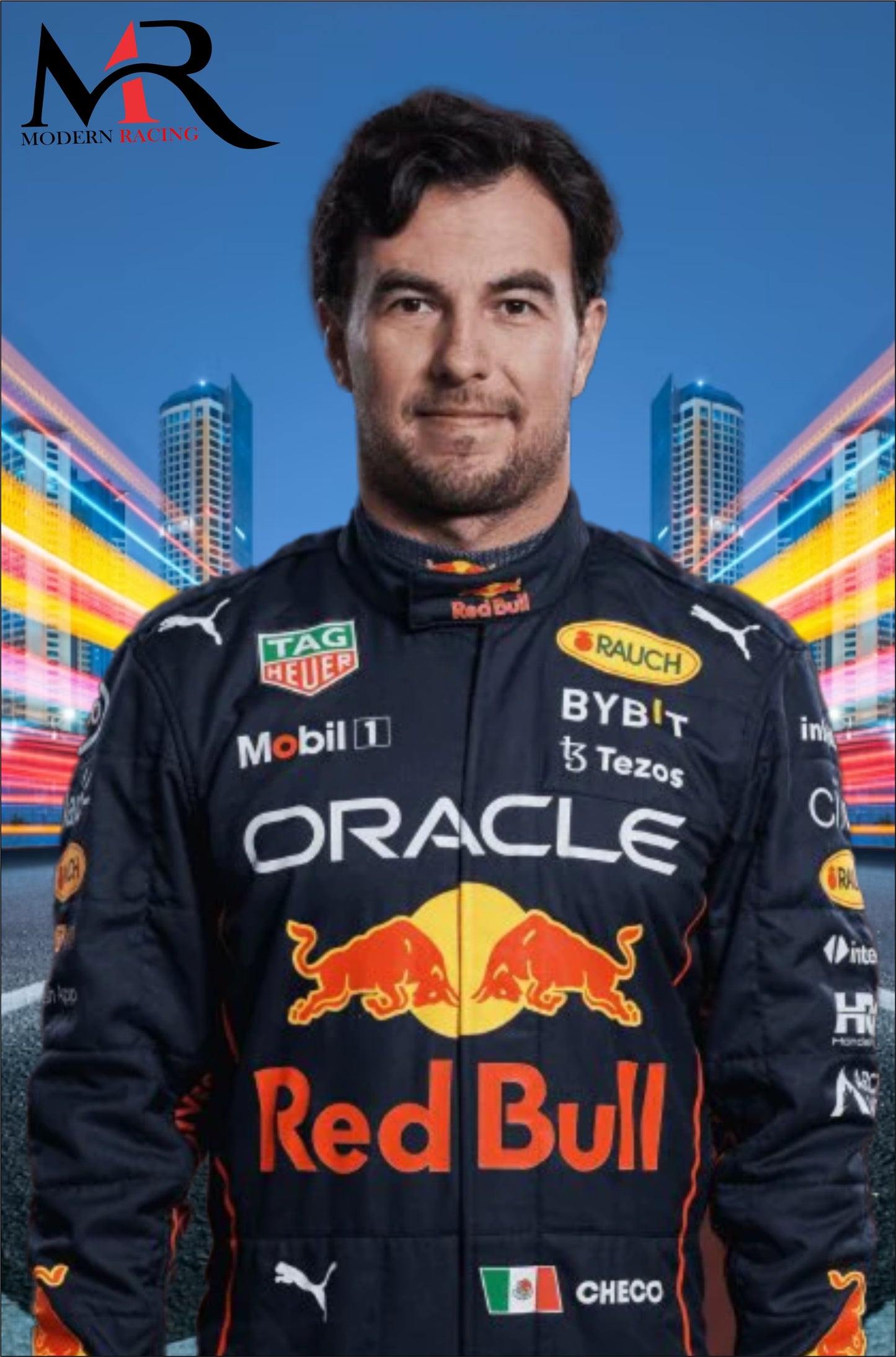 F1 Redbull Sergio Perez 2022 Race Suit