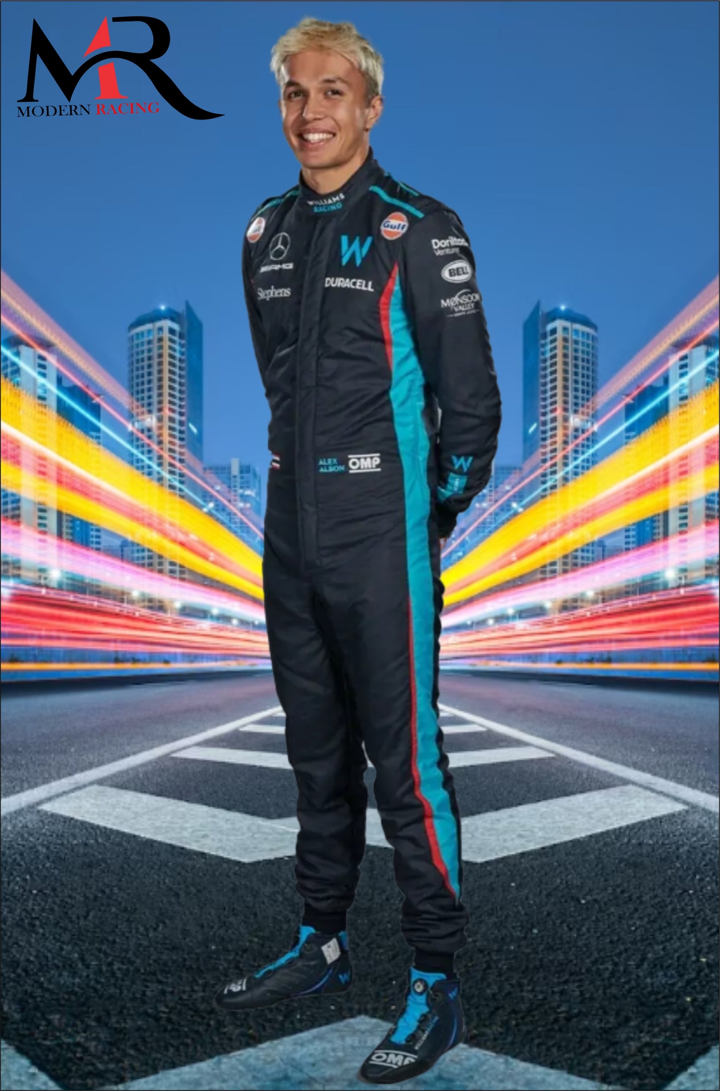 F1 Alex Albon 2023 Model Suit