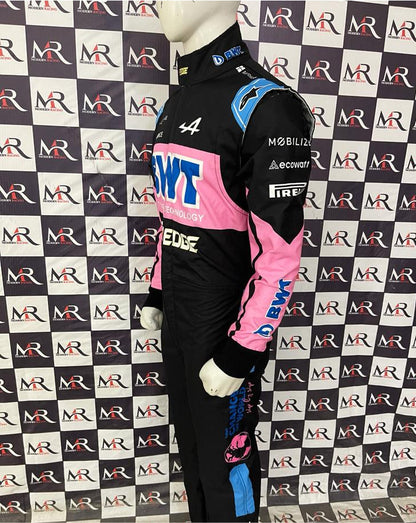 New Esteban Ocon BWT Alpine 2023 F1 Suit