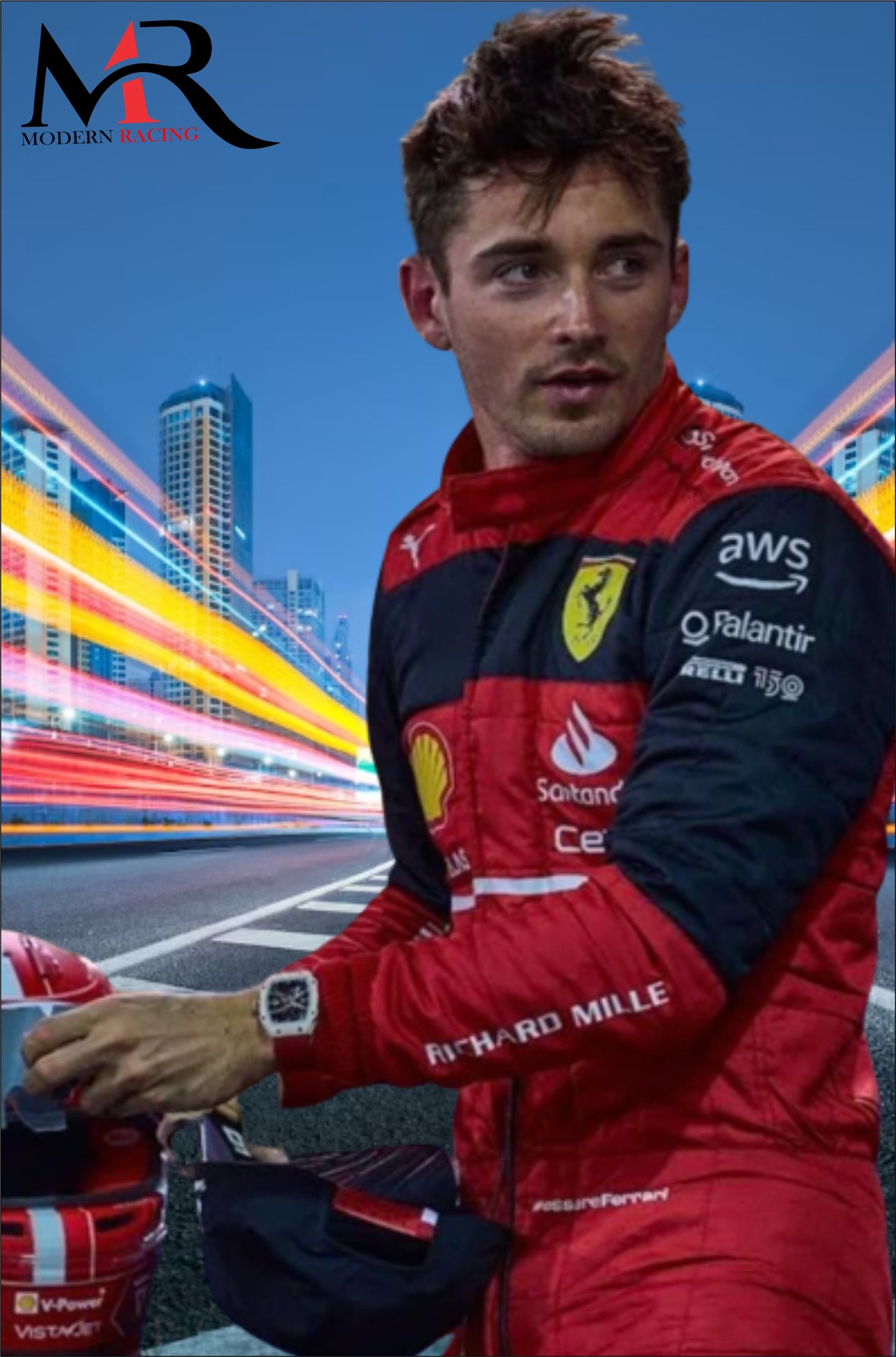 F1 Charles Leclerc 2022 Model Suit