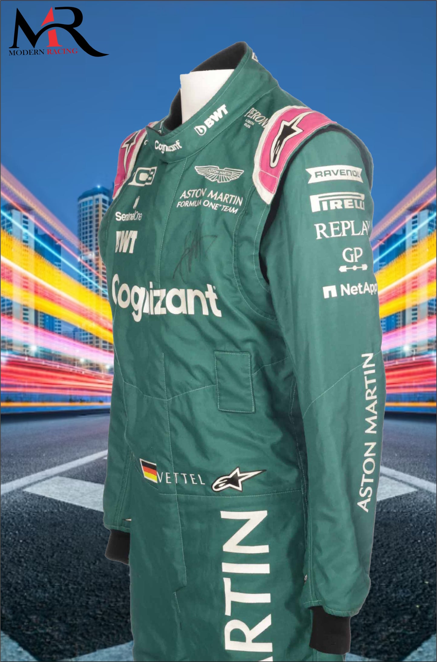 Sebastian Vettel 2021 F1 Race Suit