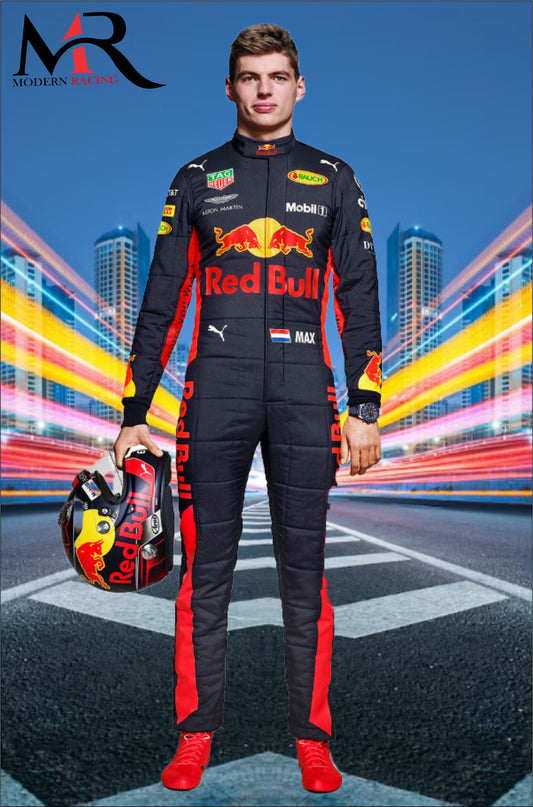 F1 Max Verstappen 2018 RedBull Race Suit