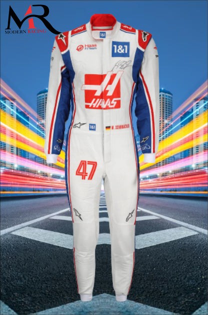 Mick Schumacher 2022 F1 Race Suit HAAS Team