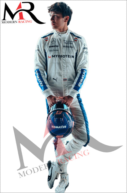 2024 Alex Albon F1 Team Williams Racing Suit