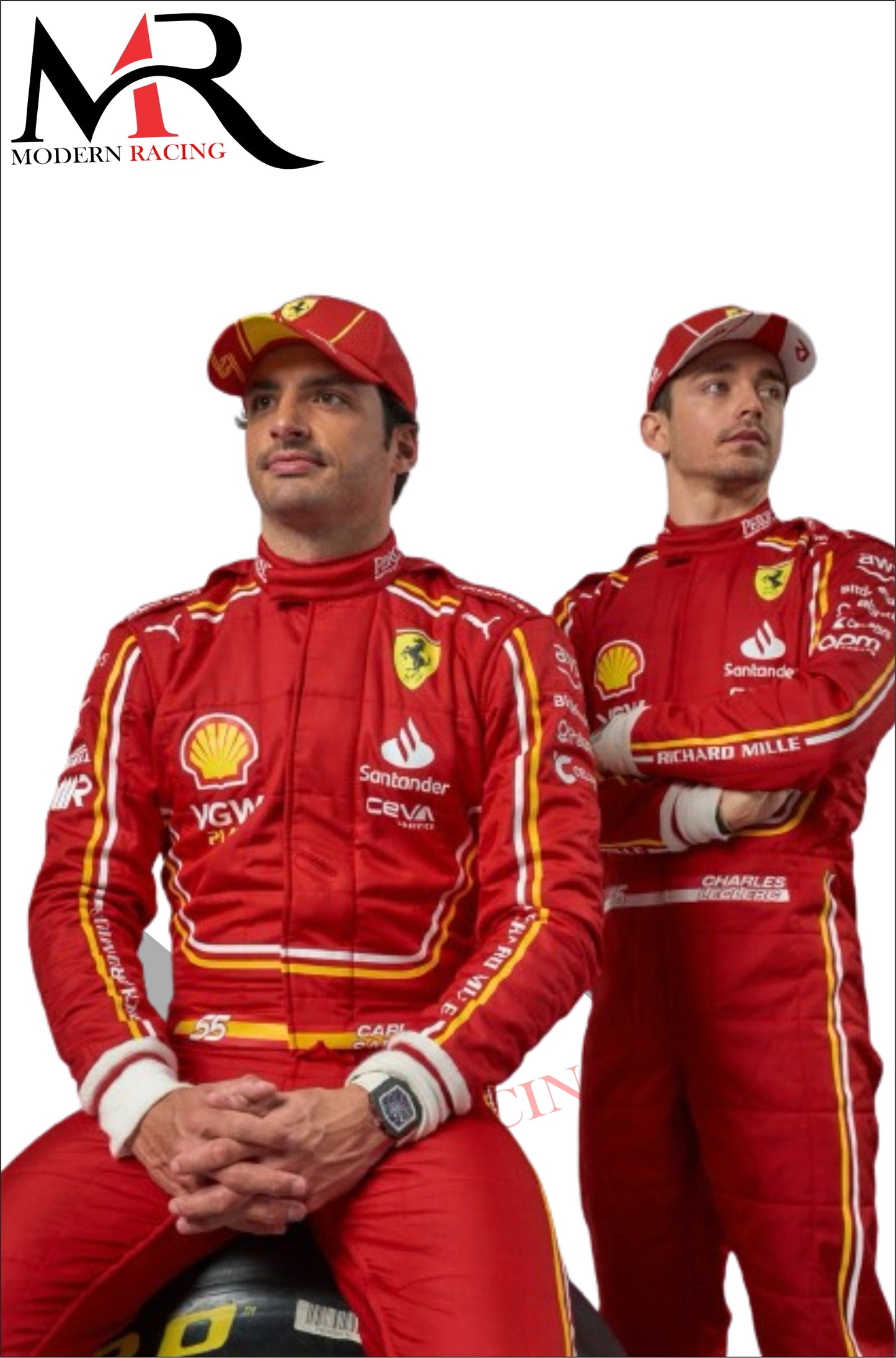 Carlos Sainz F1 Ferrari Racing Suit 2024