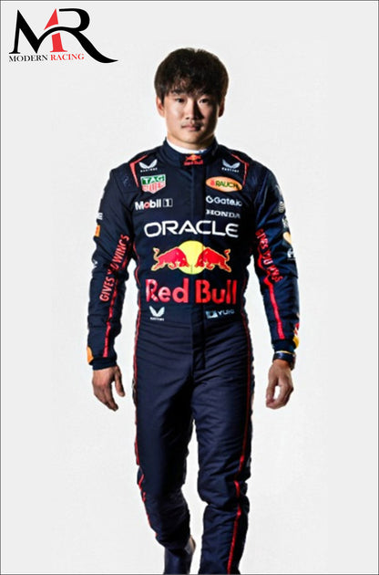 YUKI TSUNODA 2025 F1 REDBULL SUIT