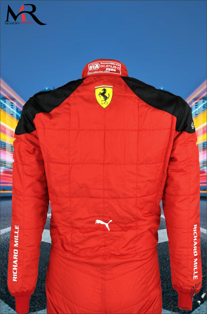 Charles Leclerc 2023 F1 Ferrari Suit