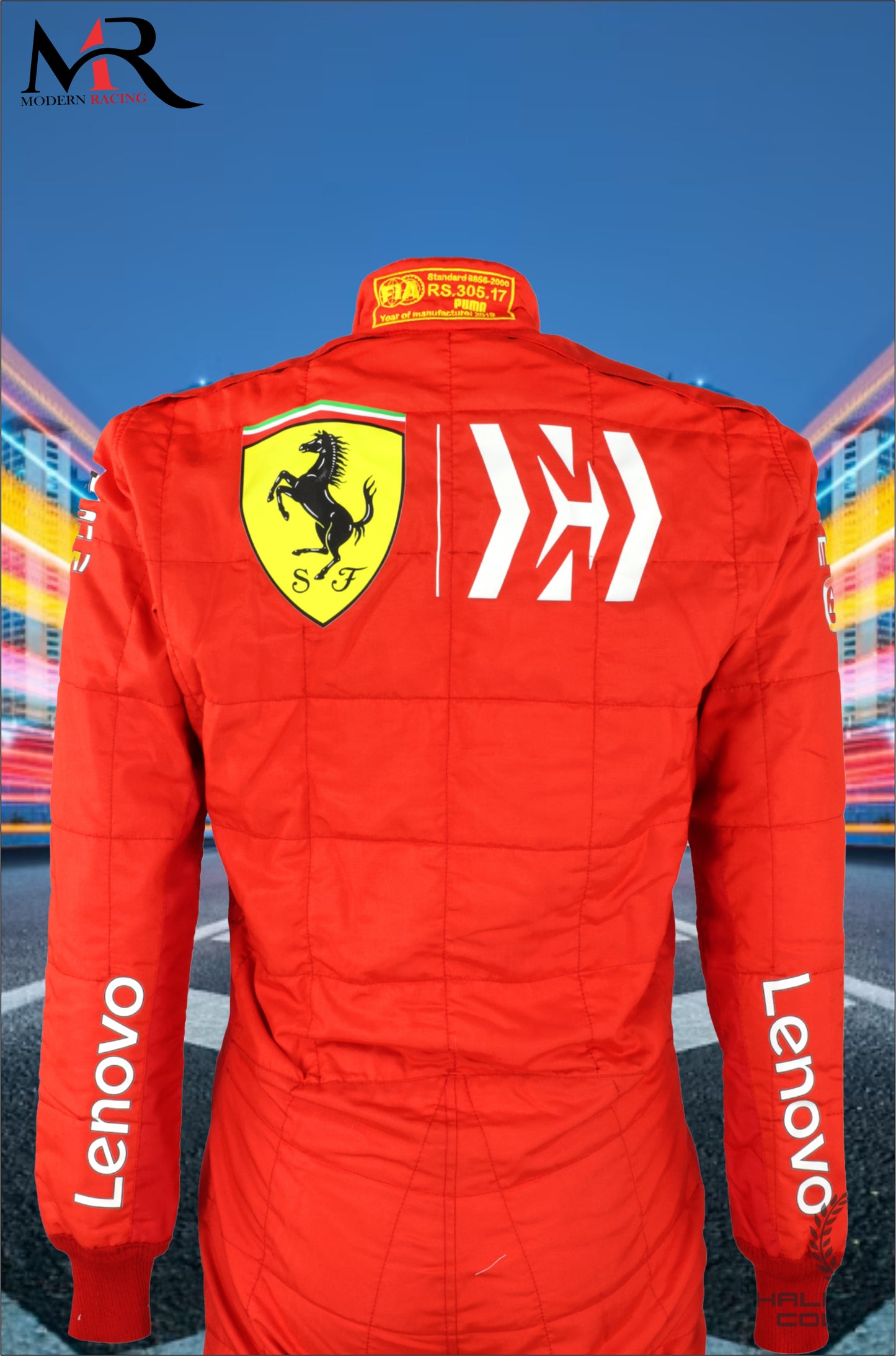 Sebastian Vettel 2019 Scuderia Ferrari Race Suit