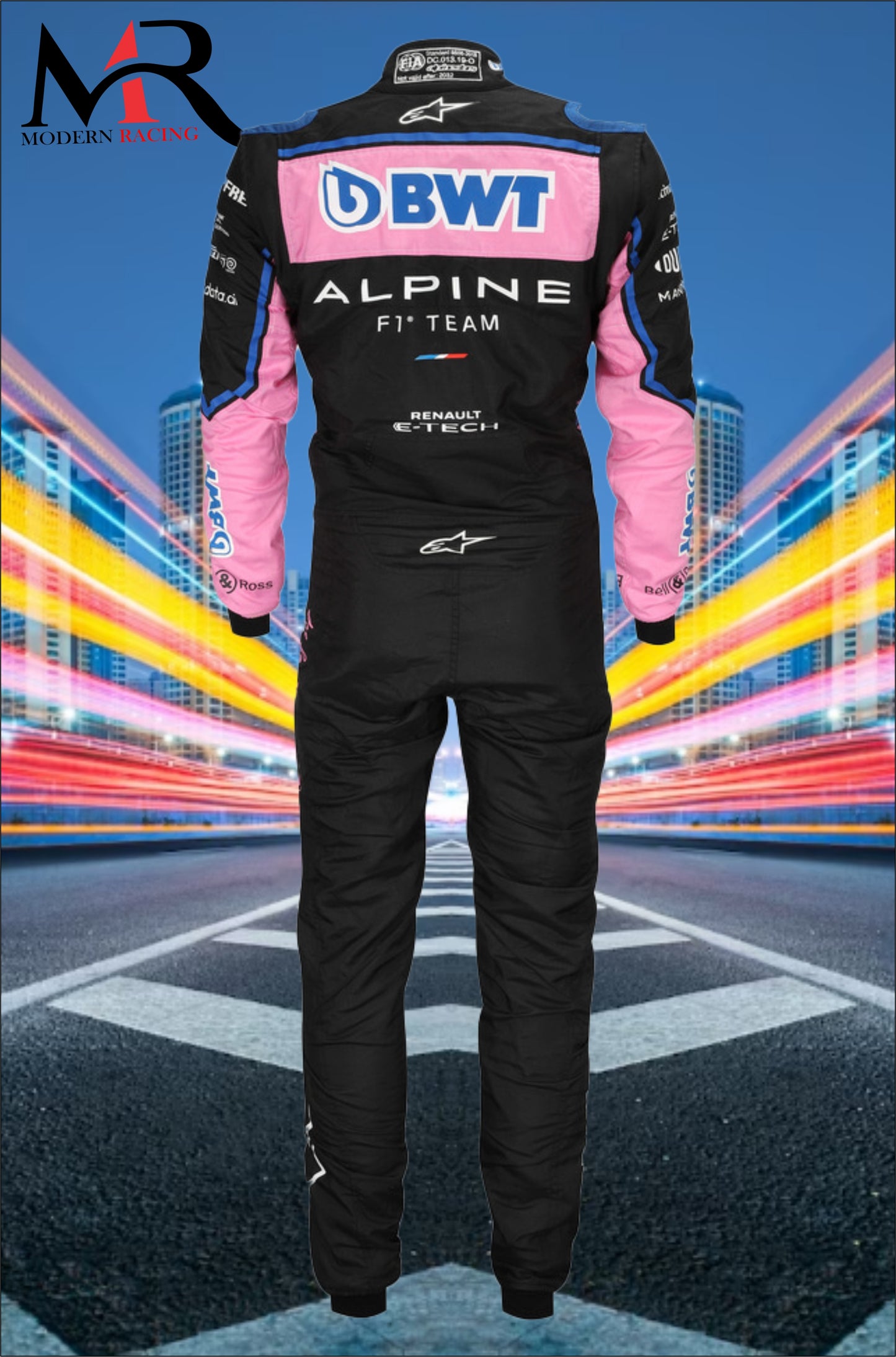 New Esteban Ocon BWT Alpine 2023 F1 Suit