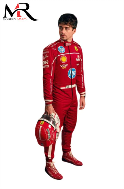 CHARLES LECLERC F1 SUIT 2025
