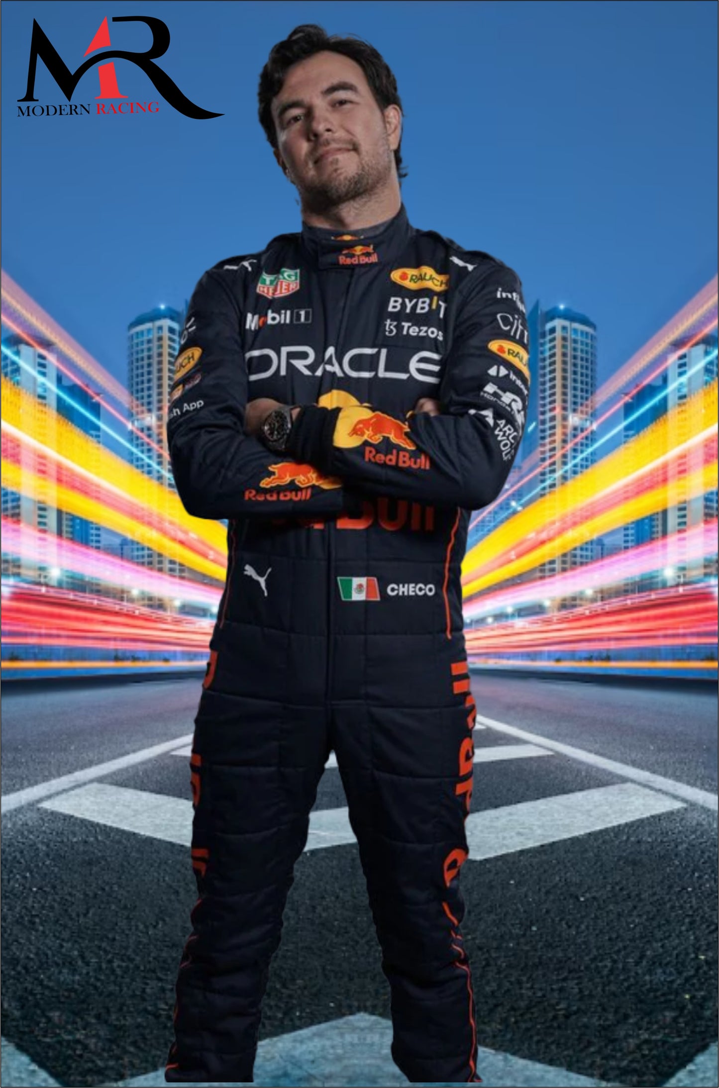 F1 Redbull Sergio Perez 2022 Race Suit